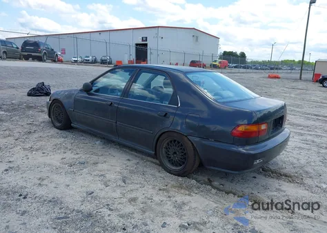 1992 Honda Civic Dx from USA, damaged, VIN 1HGEG8542NL032175